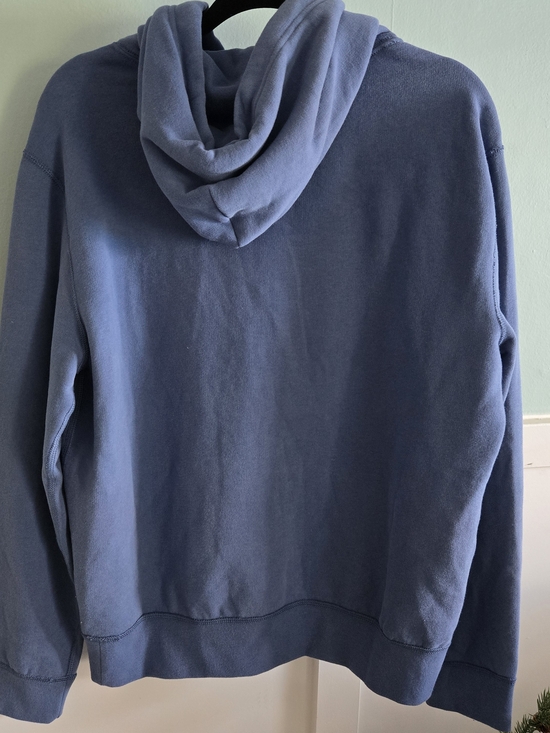 Polo by Ralph Lauren Blue Logo Hoodie Medium Unisex Pullover NWT Front Pocket - Picture 8 of 16